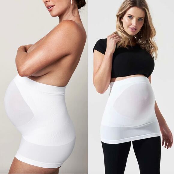 BLANQI Maternity Built In Support BellyBand In Winter White Size L/XL - Picture 1 of 9